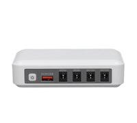 Focket Mini UPS 6000Mah, Potenza di Backup di Alimentazione Non Interruzione per Modem Router con più Porte di Uscita di Grande capacità 12v 9v 5v Smart (Spina europea)