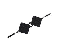 Focket Padella per Waffle a Forma di Cuore, Piastra per Waffle Antiaderente su Doppio Lato in Alluminio, Padella per a Forma di Cuore con Manico Cool Touch per la Colazione del Bar di Casa,