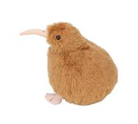 Focket Peluche Kiwi Bird, 7,9 Pollici Morbido Soffice e Realistico Animale di Pezza in Piedi, Bambola di Peluche Portatile con Imbottitura in Cotone PP Addensato per Bambini Piccoli Adulti