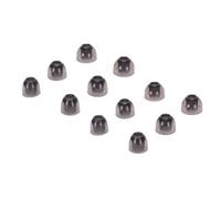 Focket Peste per Auricolari in Silicone Sostituzione 6 Coppie con 3 Dimensioni S M L per la Maggior Parte delle Cuffie da 5 Mm da 6,5 Mm Fori Interno di Comfort Lavabile Isolamento del Rumore