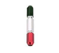 Focket Piastra in Lega di Alluminio a Doppio Pin -Piastra per Go No Go 0,3 a 16 Mm, Durevole e Facile Usare per i Lanciatori di Misurazione di Precisione (0,3-1 mm)