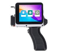 Focket Pistola per Stampante a Getto D'inchiostro Portatile, Stampante Portatile con Altezza di Stampa da 1/2 Pollice e Touch Screen, per Codice a Barre, Data, Codice QR, Numero di Lotto