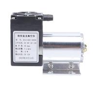 Focket Pompa a Vuoto 12 V, 5L/min 65kPa Oilless Mini Electric Pump con Staffa per Analisi del Gas Campioning Applicazioni Industriali