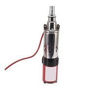 Focket Pompa Solare per Acqua, Pompa Sommergibile per Pozzi Profondi, 24 V CC 260 W, Prevalenza 40 M, Portata 1,2 M³/h, Sommergibile per Pozzi con Guscio in Acciaio Inossidabile e Valvola di Ritegno
