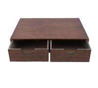 Focket Porta capsule di caffè, design minimalista a cassetto, porta capsule con supporto affidabile, contenitore in legno per di caffè, si adatta sotto le macchine