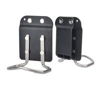 Focket Porta del Martello della Cintura degli Attrezzi, Fondina del Martello in Acciaio Inossidabile con Clamp/Holder per Cinghia per Lavoro di Manutenzione della Carpenteria Impianto Idraulico
