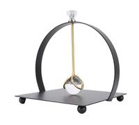 Focket Porta del Tovagliolo per Tavolo, Distributore di Tovaglioli in Piedi con Braccio Ponderato per la Cucina di Casa Restauranti Hotel Cafe Bar Handle (BLACK)