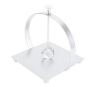 Focket Porta del Tovagliolo per Tavolo, Distributore di Tovaglioli in Piedi con Braccio Ponderato per la Cucina di Casa Restauranti Hotel Cafe Bar Handle (SILVER)