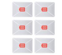 Focket Queen Bee Cage, Plastic Square Buckle Queen Ape Escluder Apicoltura Strumento di Apicoltura per Shiaring Artificiale Introduzione di Regine con Grade Al Cibo a Rete a Maglia