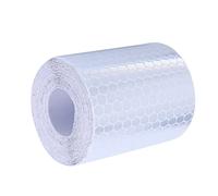 Focket Riflettendo il Cinturino di Avvertimento di Sicurezza per Veicoli, Rotolo di Banda di Scavi per Camion e Biciclette, in PVC Riflettente per i Parchi, Ideale per gli Escursionisti