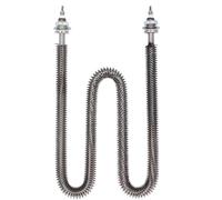 Focket Riscaldamento a Pinna W Tubo, Tubo di Calore in Acciaio Inossidabile 2500 W, Distanza Centrale 6,3 Pollici 6,3 Pollici M18 X 25 Filetta (380V)