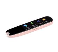 Focket Scansion Reader Pen, Testo Al Discorso con Registrazione Vocale, per gli Studenti Viaggi di Dislessia (Roseo)