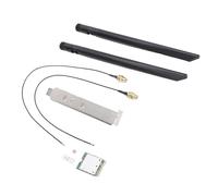 Focket Scheda WiFi 7, Tripla Banda 2.4G 5G 6GHz 5.8Gbps Velocità 4K QAM