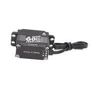 Focket Servo RC, Servo Digitale Impermeabile IP67 Programmabile da 60 Kg, Motore Coreless con Alloggiamento in Lega di Alluminio per Auto RC Robot Bracci Meccanici (270 gradi)