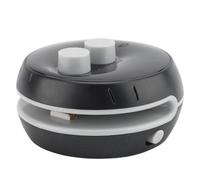Focket Sigillante per Aspirapolvere Portatile, Sigillatore Ricaricabile da 2 in Mini Sacchetti con Taglierina per Sacchetti di Pattini, Macchina per Snack e di plastica. (BLACK)