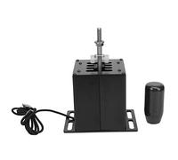 Focket Sim Racing Shifter, Acciaio Inossidabile Interno in Lega di Alluminio Guscio Maniglia in Fibra di Carbonio PC USB Shifter Sequenziale con USB Plug and Play Autonomo per compatibilità