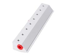 Focket Soffiatore a Lama D'Aria, Spazio di Uscita in Lega di Alluminio 0,05 Mm Lama per Soffiaggio Polvere, per Soffiaggio Aria con Interfaccia Filettata da 1/4", per la Linea