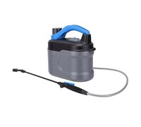Focket Spruzzatore a Zaino, Spruzzatore Portatile Alimentato a Batteria da 1800 MAh, a Batteria con Bacchetta Retrattile e Ugello Regolabile per Prato e Giardino (6L)