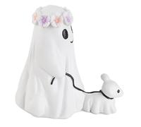 Focket Statua del Cane Fantasma, Design Divertente a Piedi con Arredamento Tutto L'Anno per Decorazioni per Tavolo da Casa