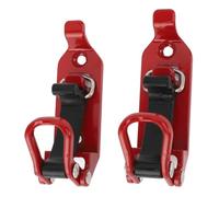 Focket Supporto per Pala per Portapacchi, 2 Morsetti in Gomma con 4 Viti e 4 Dadi, Staffe per Montaggio a Parete, Kit di Montaggio Supporto per Ascia a Sgancio Rapido, Accessori per