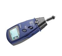 Focket Tachimetro LCD Digitale, Display 18 Mm a 5 Cifre con Accessori Fotoelettrici per Misurazione del Filo, Memoria di Valore Minimo Automatico