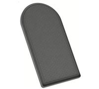 Focket Tappetino da caffè in Silicone per Protezione del Piano di Lavoro, Tappetino da Bar Antiscivolo Resistente Al Calore in Confezione da 2 con Bordo Rialzato, a Prova di Perdite per Vassoio (GREY)