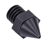 Focket Ugello per Stampante 3D, Set di Ugelli Resistenti all'usura in Acciaio Temprato Resistente Alle Alte Temperature, Ugello per Estrusore con Connessione Continua per Raise3D N Series Pro2 Pro3
