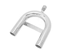 Focket Valvola Antisifone Marina, Anello di Sfiato per Barche in Acciaio Inossidabile 316 Resistente Alla Ruggine da 32 Mm, Anello Ventilato con Previene il Sifonamento dell'acqua per Barche e