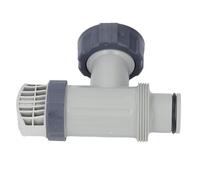 Focket Valvola dello Stanger di Piscina Fuori Terra, Parte di Sostituzione Multifunzionale in PVC con Guarnizioni e Dadi per 28635EG 28633EG 28671EG 28645EG 28647EG 28651EG 28677EG 28681EG POMPA
