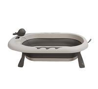Focket Vaschetta per il Bagno per Bambini, Vaschetta per il Bagno Pieghevole Pieghevole con Rilevamento della Temperatura in Tempo Reale, per il Portatile con Termometro per il con Doccia da Viaggio