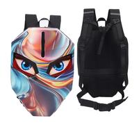 Focket Zaino del motociclo del LED, borsa del computer portatile di programmazione della prova 'acqua DIY con lo schermo di risoluzione 60x4819.5x15.0x7.9 pollici