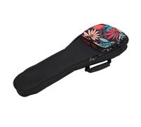 Focket Zaino per Ukulele, Comoda Maniglia, Borsa per Ukulele in Spugna Spessa 10 Mm per Strumenti a Corda (21 pollici)