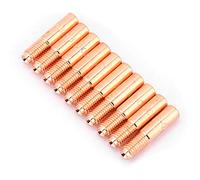 Fockety 000067 Punte per Saldatura MIG 0,8 Mm, 10 Pezzi, Ottimizzate per la Durata, Adatte per Sostituire le Punte Rotte, Lavorare con Materiale in Rame