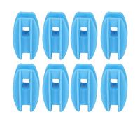 Fockety 100pcs Isoante per Recinzio Eletrica, Isoante per Posta per Esterni, Strument di Psa Elettronica per Zootecnia Resistentine Alle Intemmeraie per Filo di Acciaio (BLUE)