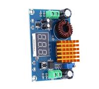 Fockety 4-35 V a 5V-45 V Modulo di Convertitore Boost con Dissipatore di Calore, Terminali a Vite, Uscita 2,5-A per Diversi Carichi Telefonici, Ideali per Dispositivi Elettrici e Dispositivi Digitali