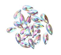 Fockety Accessori in Resina Cristallina Lucida per Cucire Vestiti, Scarpe, Decorazioni per Borse, 200 Oggetti Artigianali per Computer/imballaggio per Gioielli Fai da Te Fatti a Mano, Bracciali,