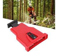 Fockety Affilatrice per Denti per Motoseghe Affilatrice Rapida per Catene per la Lavorazione del Legno ABS Rosso Giallo Verde 21,6 X 14,5 Cm 1 Pezzo (Rosso)