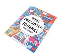 Fockety Agenda per il decluttering 2026, con semplici liste di controllo per l'organizzazione della casa, diario guidato per ridurre lo stress e vivere senza disordine
