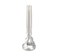 Fockety Allenatore per L'imboccatura della Tromba, Allenatore per la Forza della Bocca Placcato in Argento per Suonatori di Strumenti in Ottone, Placcatura in Rame e Argento 1pz