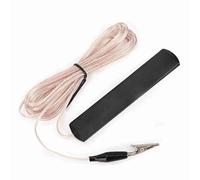 Fockety Antenna Radio FM Elevata sensibilità Alle Antenne per il Ricevitore Audio Domestico, Filo di 3,2 M per Amplificatori per Prestazioni AV, Connessione di Serraggio Adatto per L'uso Interno