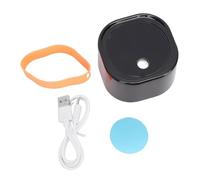 Fockety Atomizzatore per caffè in Grani, Spruzzatore per caffè Elettrico Ricaricabile Tramite USB con Base Magnetica per L'eliminazione dell'elettricità Statica, Rivestimento Uniforme dei (BLACK)