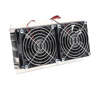 Fockety Attrezzatura di Refrigerazione Doppia a Stato Solido Ad Alta Efficienza per il Raffreddamento di Piccoli Spazi, Senza necessità di Refrigerante