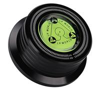 Fockety Attrezzatura per la Registrazione Musicale Stabilizzatore del Peso del Disco Morsetto per Disco Giradischi in Alluminio con Livellamento 'acqua per Giradischi, qualità del Suono Stabile (#1)