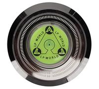 Fockety Attrezzatura per la Registrazione Musicale Stabilizzatore del Peso del Disco Morsetto per Disco Giradischi in Alluminio con Livellamento 'acqua per Giradischi, qualità del Suono Stabile (#2)