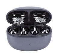 Fockety Auricolari a Clip, Cuffie Ergonomiche Aperte con Orecchini a Farfalla, Cuffie Wireless Bluetooth con Controllo Touch Intelligente per Sport da Donna, Corsa, Allenamenti