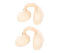 Fockety Auricolari aperti con clip, comoda clip a molla, vestibilità stabile per tutte le forme 'orecchio, 40 ore di riproduzione, cancellazione del rumore AI, chiamate, connessione (Nudo)