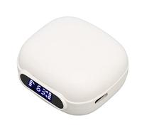Fockety Auricolari Tradutture di Lingua, 84 Lingua Traduttore Wireless Displetivo di Traduzione Vocale Istantanea con App, Tradutore Wireless in Tempo Reale, Auricolare (WHITE)