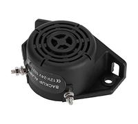 Fockety Avvisatore Acustico per Retromarcia per Camion, Auto, 12 V-24 V, Suono Chiaro, Buone Prestazioni, Realizzato in ABS, Resistente All'acqua e Alla Polvere