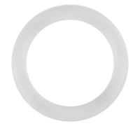 Fockety Baby in The Pacifier Chain Holder, 20pcs Silicone Safe Anelli, Igienico e Chimicamente Resistente, Si Adatta Al Piumone e Ai Vestiti del Bambino (Trasparente)