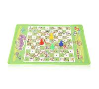 Fockety Bambini Interattivi Educativi Set di Scacchi Durevoli Giochi da Tavolo in Tessuto Non Tessuto per 2-4 Giocatori, Bambini e Studenti Ideali